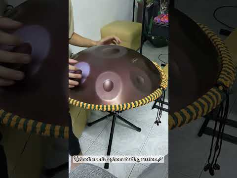Chilling in the living room - handpan music - mic test session