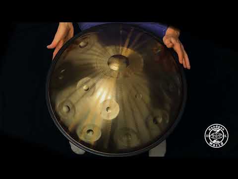 Aelo Handpan E Celtic Minor / Amara 17 Mutant | Edelstahl | 440Hz