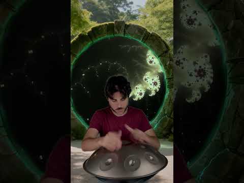 Handpan Improvisation Meets an Infinite Mandelbrot | Planet Ding