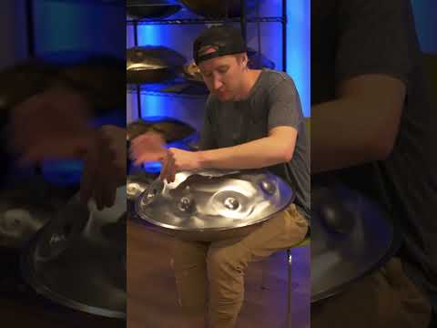 Loving this beautiful stainless steel D Kurd from Elaia Handpans.