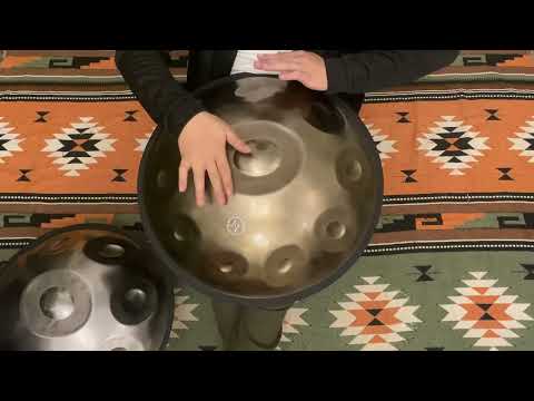 BeatRise 「StartSonic」Handpan - D Kurd 10 - Gold #handpan #handpandrum #handpans #handpanmusic