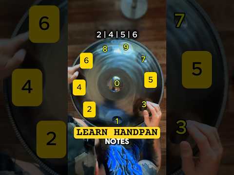 EASY Handpan Tutorial Hypnotic Tune | Sounds Advanced