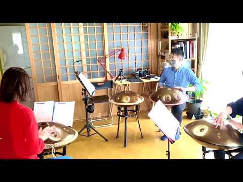 ハンドパン グループ練習｜Sams Dance, Hang Drum Project（Cover）