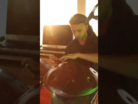 Handpan player in Iran🇮🇷Fpygmy15not|global handpan festival #hangdrum #music #handpan #هنگدرام