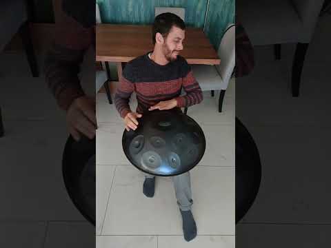 Playing with the Handpan's Chords. D Kurd  #handpan #handpanmusic #meditation #shorts