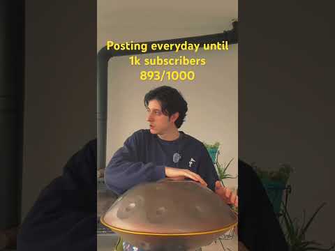 That state of not trying. My way of meditation. 🌟 #handpan #handpanmusic #youtubeshorts #shorts
