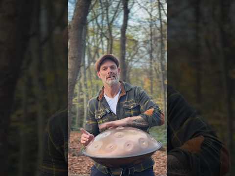 Last few days of Autumn 🍂 beautiful colours 💚✨ #handpanmusic #handpan