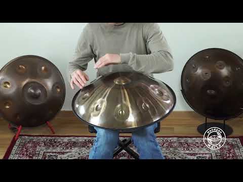 Aelo Handpan | A2 Pygmy 9 | Edelstahl | A2/E A B C E G A B