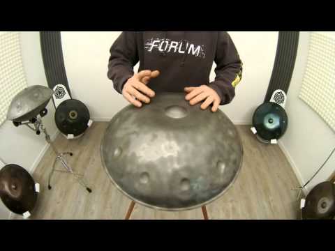 Handpan Review Vision 2016 (F) Ab C C# Eb F G Ab Bb C F Part 1