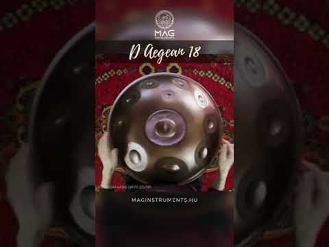 D Aegean 18 Handpan – Scale Demo | MAG Instruments