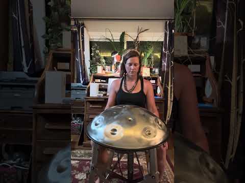 Handpan music with delay effects. Boss pedal!