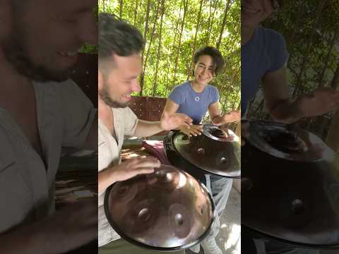 Урок по импровизации 🛸#handpan #ханг #хэндпан