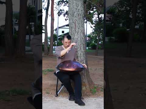 久石譲さんの「サマー」をDメジャーのハンドパンでカバーしてみた #ハンドパン #handpan #久石譲 #サマー #handpan