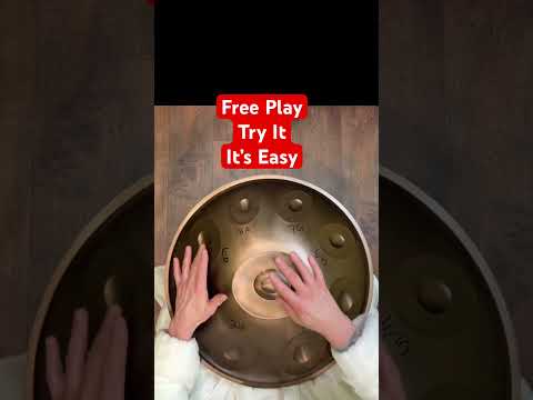 D Kurd Free Play #handpan #percussion #shorts #youtubeshorts #music #joy #expression #happy #therapy
