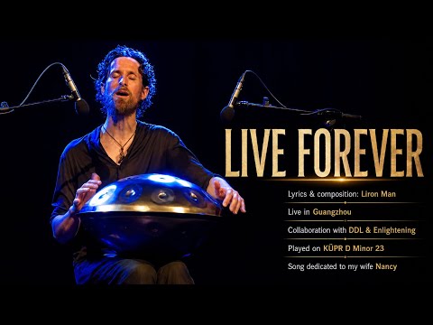 Live Forever | Original Handpan Song Dedicated to My Wife ❤️ | Live in Guangzhou