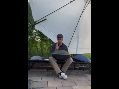 Handpan - After Party auf der Wiese... Celtic Minor "Triple B" Taopan #handpan #chillen