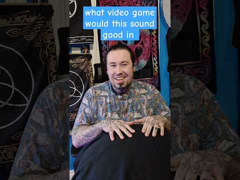 what video game would this sound good in #games #gaming #music #handpan #gamers #viral #game