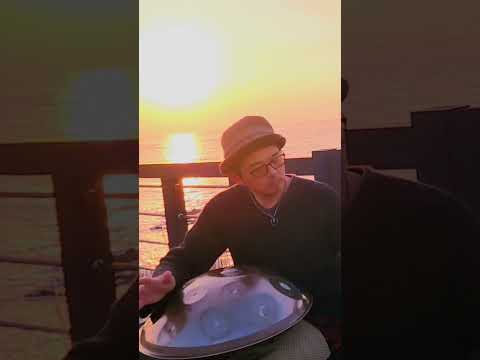 「癒音Ⅴ 霞 -YUON-」恋人岬の夕凪6 Hiroyukeeeeee handpan #meditationmusic #癒音yuon