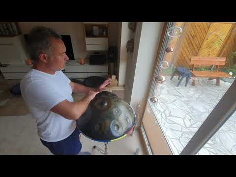 Handpan Thorsten aus Kiel - September 2021 - Melodie der Träume - F Pygmy 16 Ton
