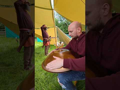 Luke free style #handpan #viral #drums #drummer #shorts