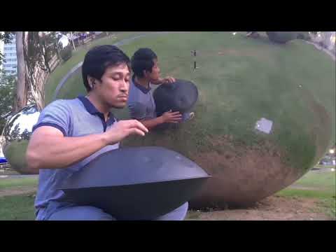 Handpan LA SIRENA G B C# D E F# G B