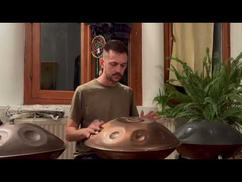 Bagdadi composition - Live in Pure Tone Handpan Retreat 2025