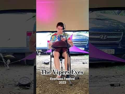 Ben On The Pan - The Vipers Eyes Short! #music #handpanartist #handpan #livemusic #handpanmusician