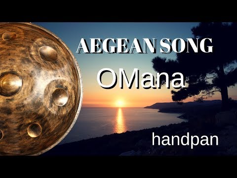 Aegean Sea Song - Hommage à Jean D'Ormesson 5/12/2017 - Jean-Matthieu - OMana Handpan (HD)