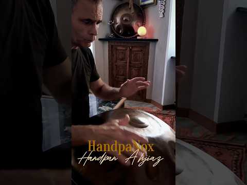 Handpan (MdR) A hjiaz 15 note #handpan #music #hang #handpanplayer #percussion #drum