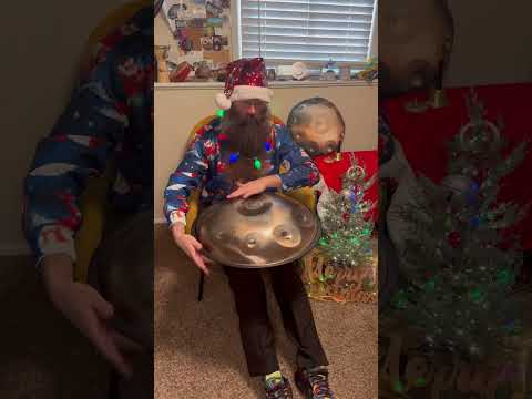 Silver Bells on handpan 🔔 #handpan #Christmas #SilverBells #handpandan #PanSmithHandpans