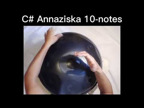 handpan C# Annaziska 10-Ton - Handpan Klangbeispiel für maaloupan