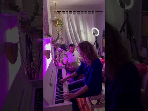 Łukasz Dembiński & Katarzyna Kawończyk - handpan and piano 🎹🛸 @AyasaInstruments F# Low Pygmy 21