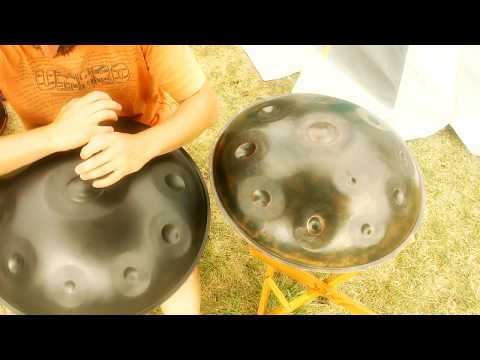 Handpan Summer Sessions 2018 Ep 3/5 - More Melody Exploration F Equinox Meraki & OMana Jean-Matthieu