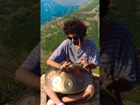 Handpan Music | Top of the mountain #shorts