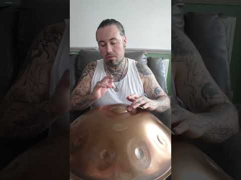 last time I play this d kurd handpan #handpan #handpanman