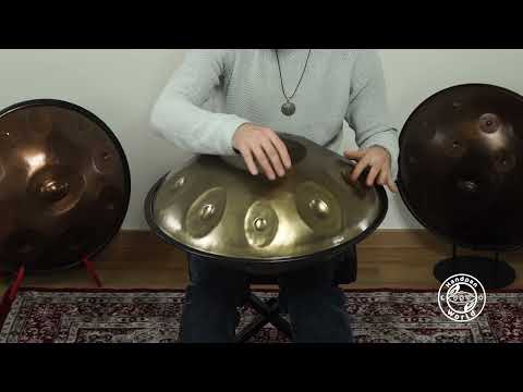 Spirit Soul Handpan | B2 Celtic Minor / Amara 9 | Edelstahl | 432 Hz | B/ F# A B C# D E F# A