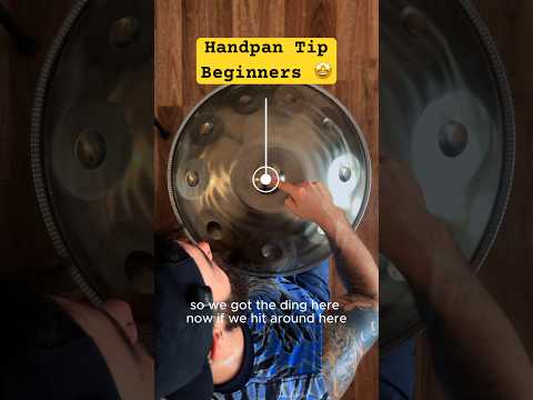 EASY handpan tip for beginners 🤩