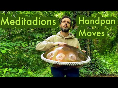 10 MIN RELAXING BACKGROUND MUSIC #8 | Handpan Meditation | Listen to The Sounds Of Birds!