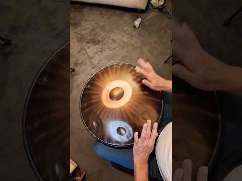 Easy-to-learn Handpan Compositions #1: Autumn (Kurd Scale) #shorts