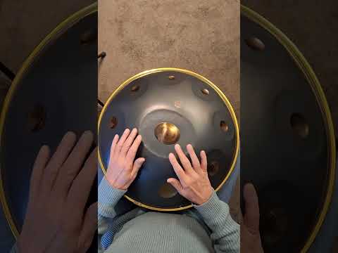Easy-to-learn Handpan Compositions: Harmonic Groove (Kurd Scale) #shorts