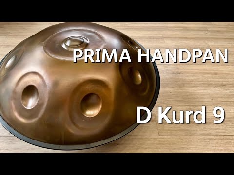 【レンタルハンドパン】PRIMA HANDPAN /  D Kurd 9  試奏2 [管理番号132]