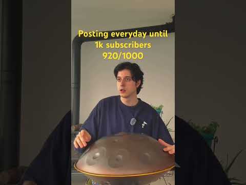 Everyday counts #handpan #handpanmusic #relaxingmusic #meditationmusic