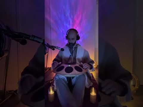 Fun with the new E Amara Neotone scale #handpan #digitalhandpan #soundhealing #mindfulness #432hz