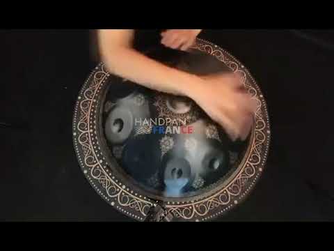 Handpan Mandala 9 notes en Ré mineur