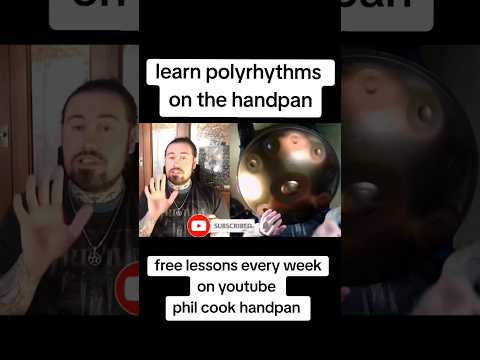 Learn Handpan poly rhythms they are amazing way to play the handpan #handpan #handpansound