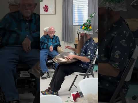 Deck the Hall with Park City Senior Center #handpan #deckthehall #parkcityseniorcenyer #handpandan