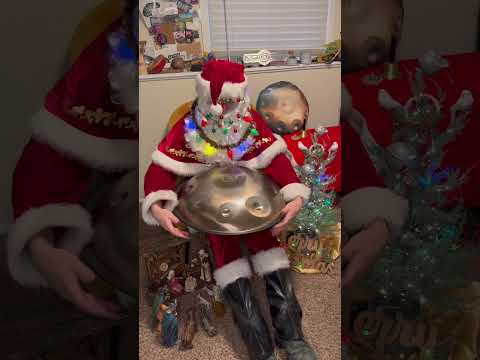 Here Comes Santa Claus on handpan 🎅 #handpan #Santa #HereComesSantaClaus #handpansanta #Christmas