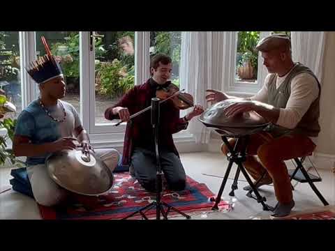 Handpan meditation flow with violin