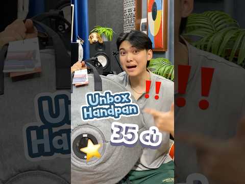 Handpan = nửa con SH 🙀 #unboxing #hangdrum #chihung