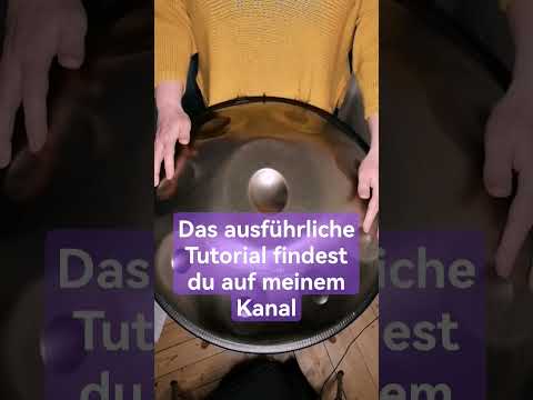 Tutorial Polyrhythmus auf der Handpan | D-Kurd #handpan #handpancommunity  #handpanunterricht